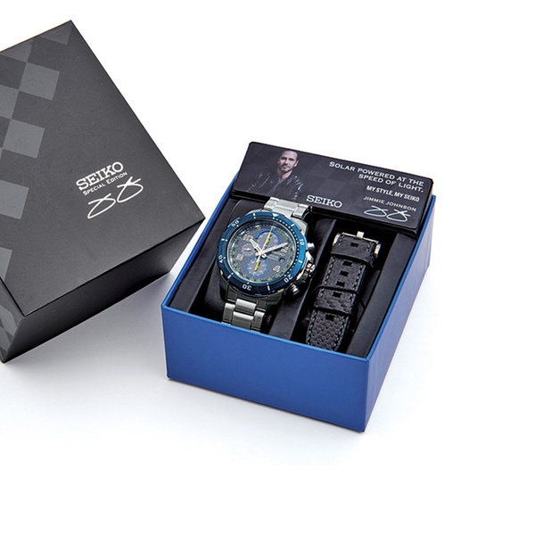 jimmie johnson seiko watch