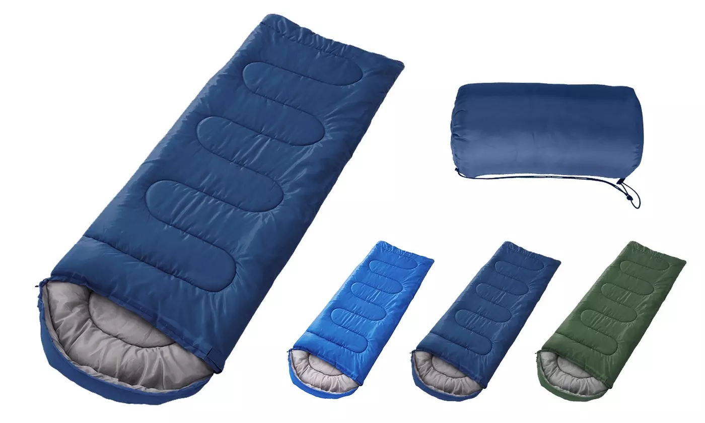 LakeForest Sleeping Bag 3 Seasons Lightweight Warm Cold Weather Sleeping Bag - Primary Image