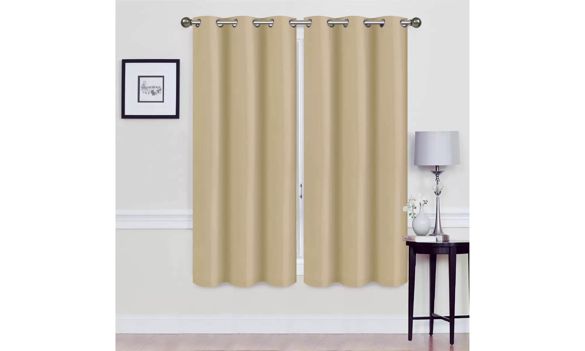Foam-Backed Blackout Grommet Panel Pair (63" and 84" Lengths)