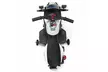 6V Kids Motorcycle Powered Electric Ride On Toy Car w/ 2 Training Wheels White - Second Medium