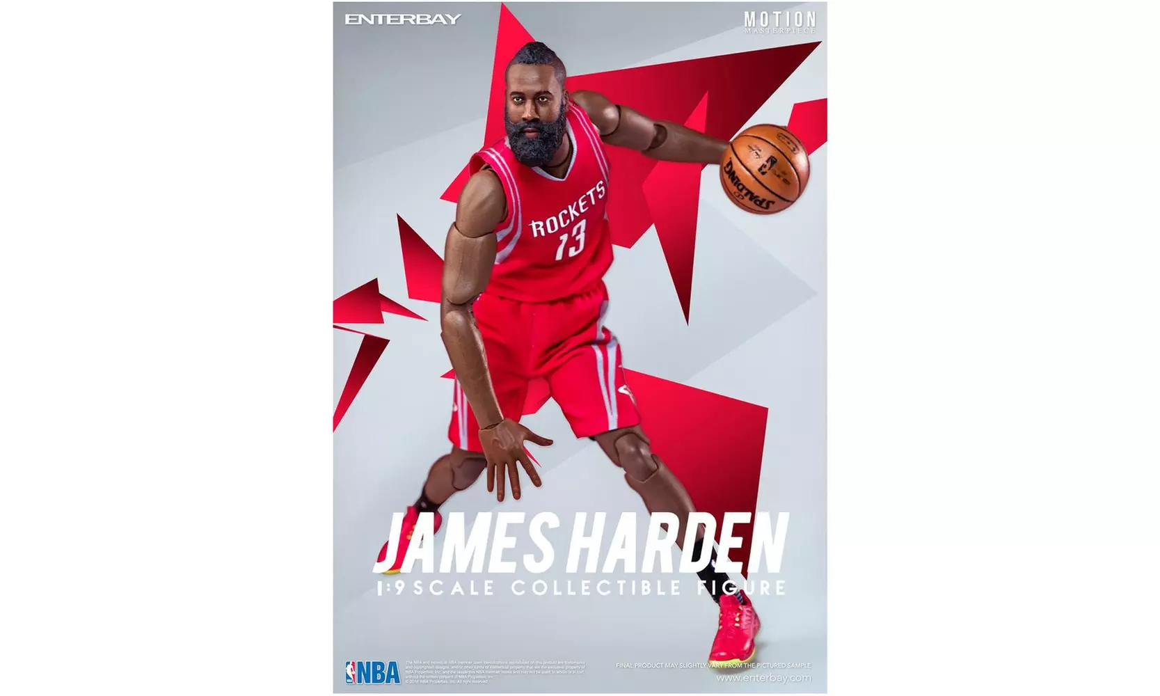 Enterbay X James Harden Real Masterpiece NBA 1:9 Action Figures MM-120 - Primary Image