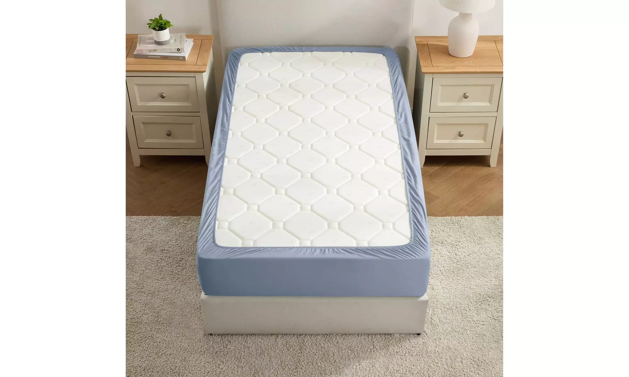 Nestl 5-7Pc Pinch Pleat  Bed in a Bag Set