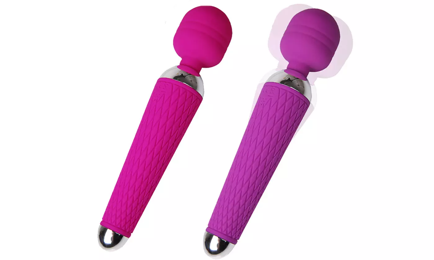 Waterproof  Wand Massagers 10 Speeds G Spot Vibrator USB Charger Stimulator