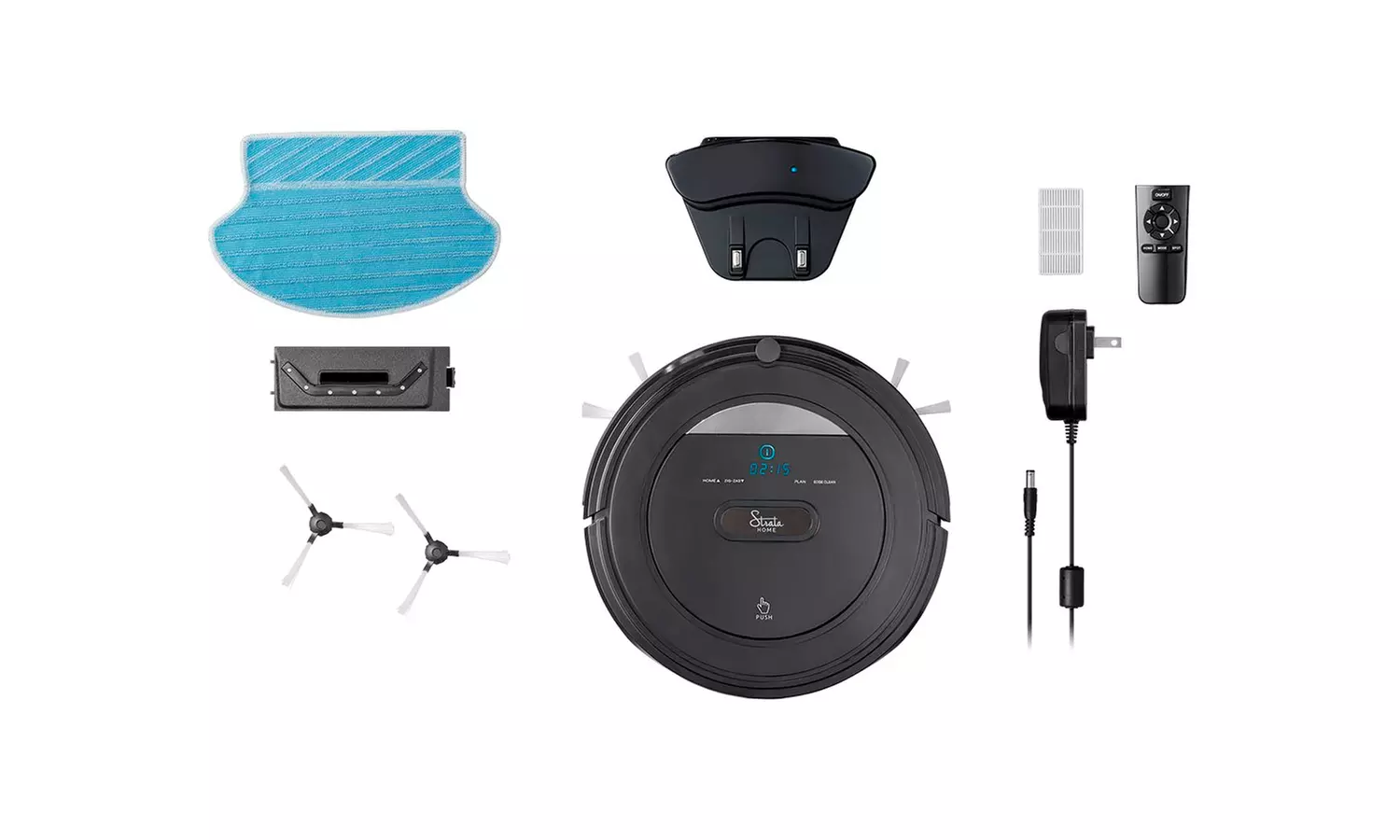 Strata Home by Monoprice 2.0 High Suction, Self Docking, Robotic Vacuum Cleaner - Second Medium