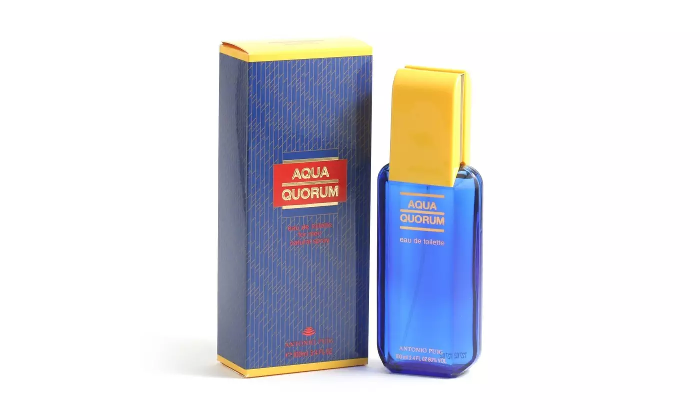 Antonio Puig Aqua Quorum Eau De Toilette 3.4 oz / 100 ml Spray For Men - Primary Image