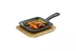 Kuechenprofi BBQ Grill / Serving Pan with Wooden Board (5 pack)(Restaurant pack) - Second Medium