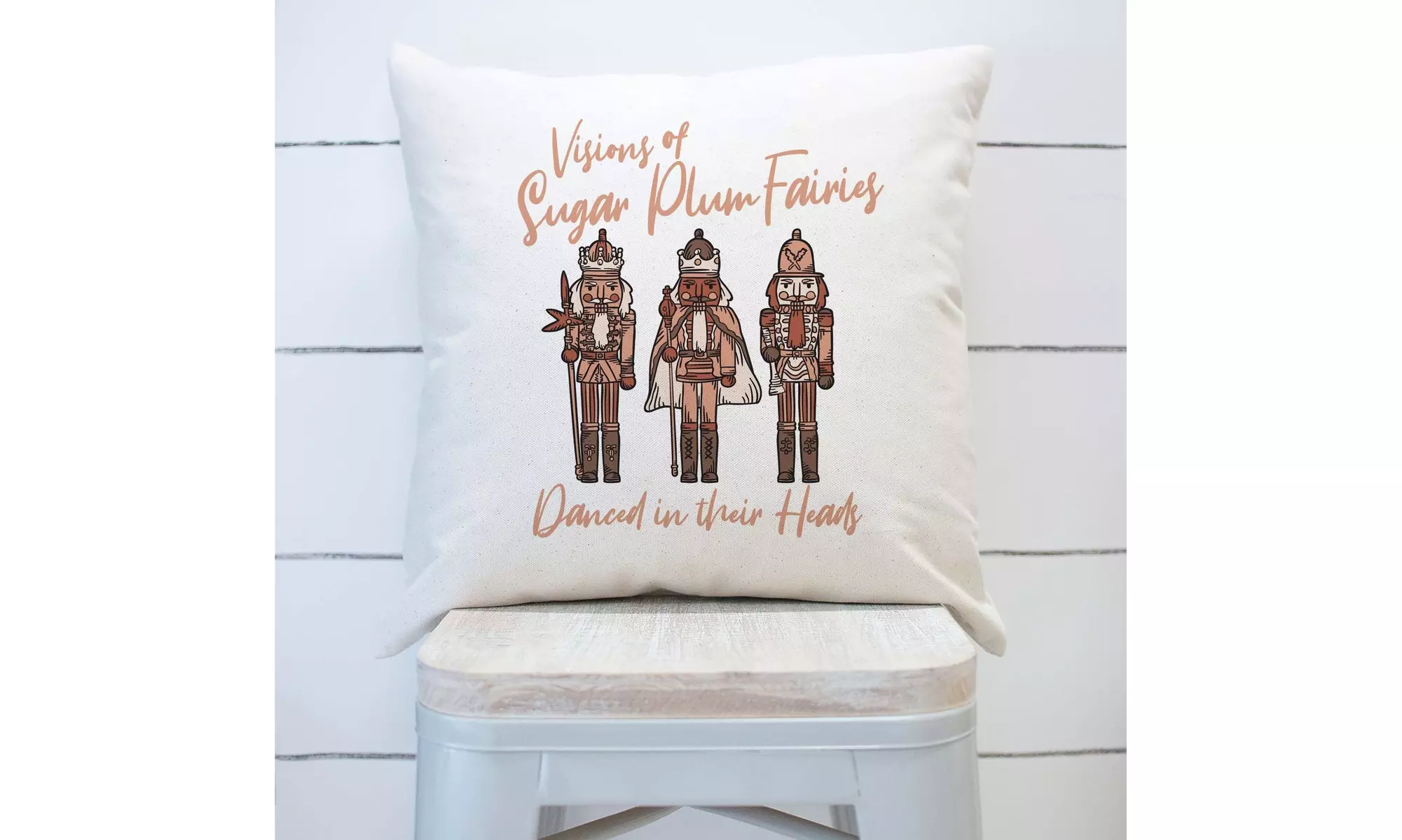 Visions of Sugar Plum Fairies Danced In Their Heads Christmas Nutcracker - Second Medium