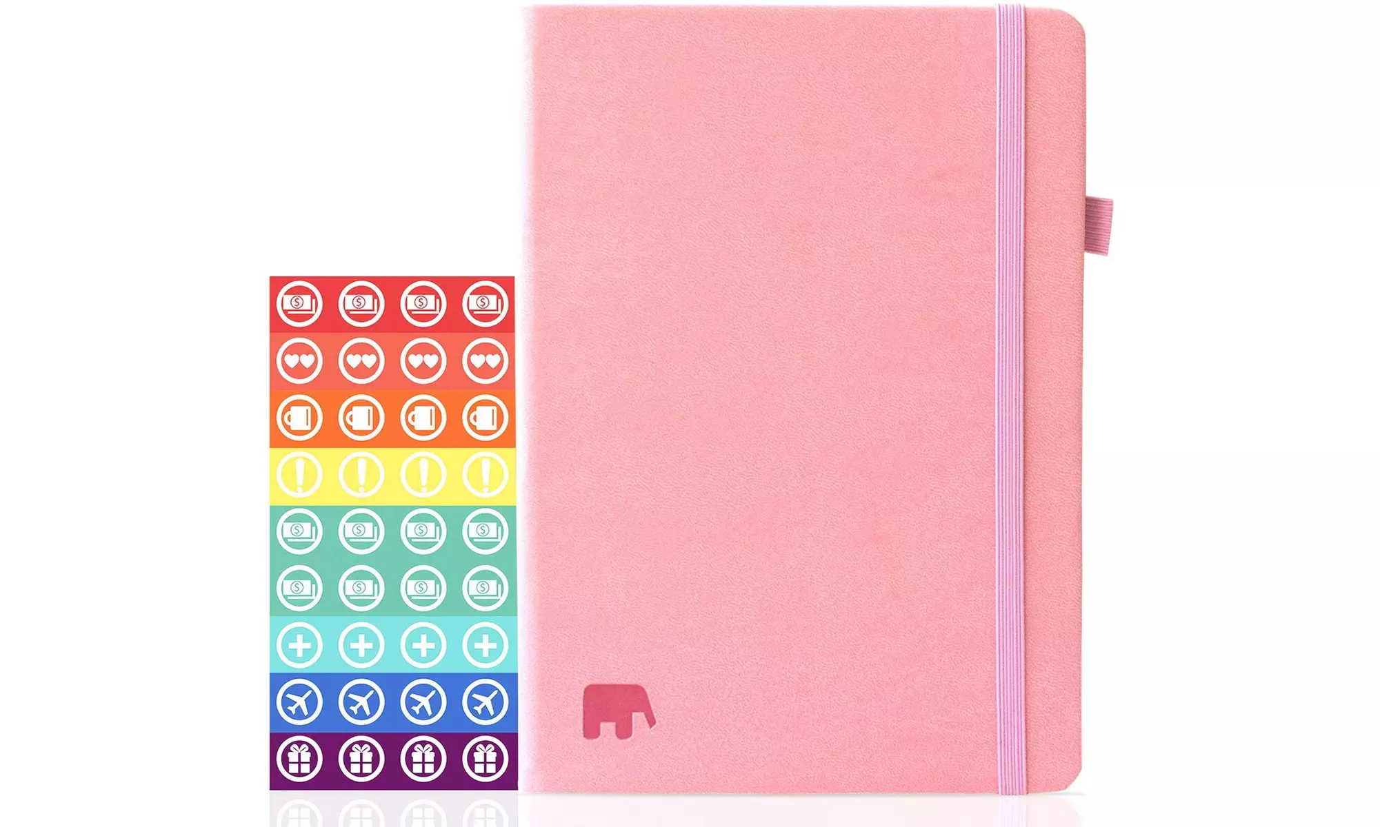 Simple Elephant Planner - Daily and Weekly Agenda for Achieving Goals - Primary Image