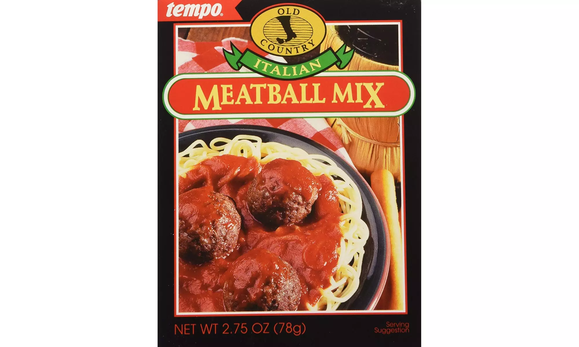 Tempo Mix Seasoning Meatball Italian-2.75 Oz -Pack Of 12 - Second Medium