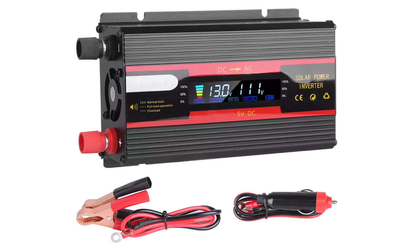 iMounTEK 420W Power Inverter DC 12V/24V To AC 110V 3000W Peak Power Inverter - Primary Image