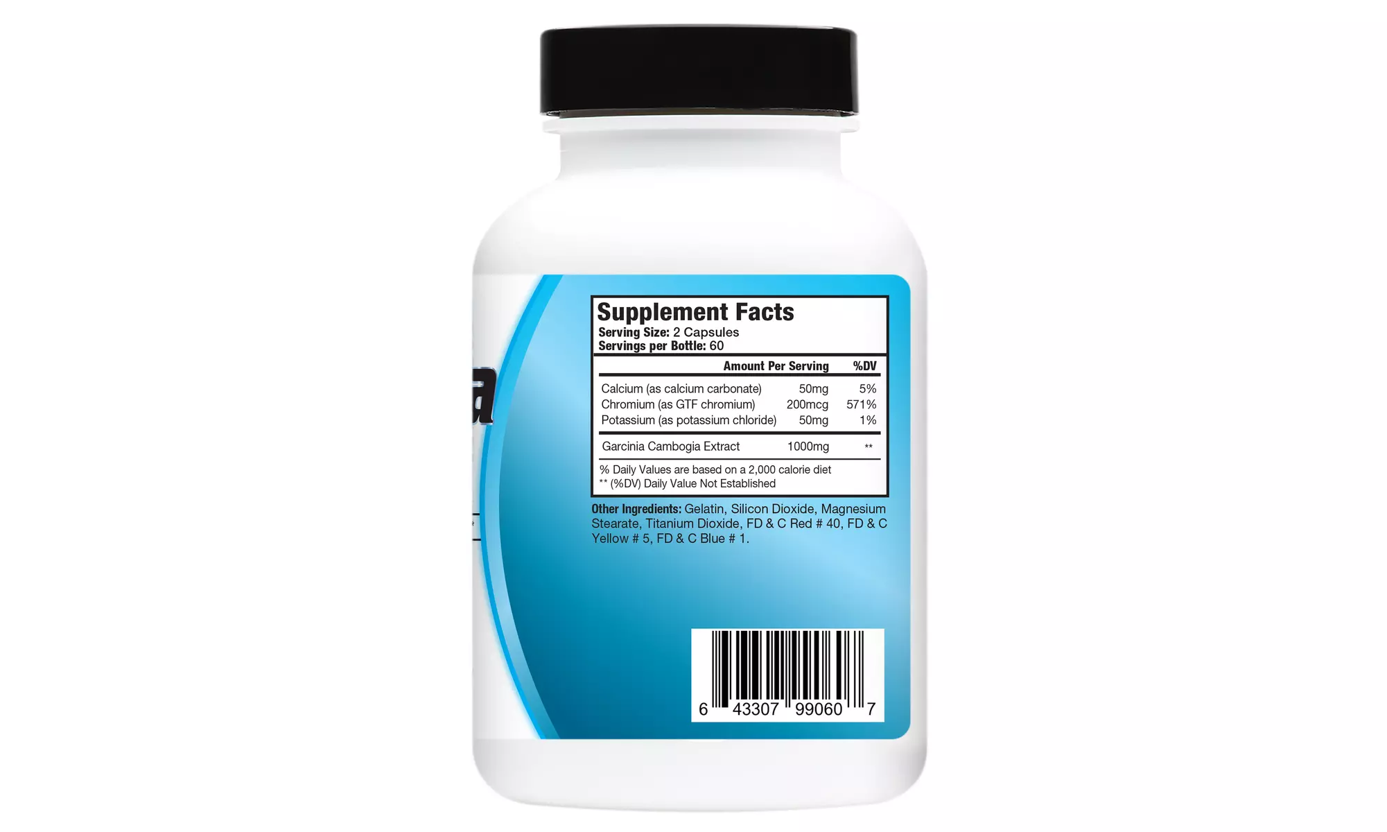 Nutratech Garcinia Plus - HCA Garcinia Cambogia Diet Pills. 120 Count. - Second Medium