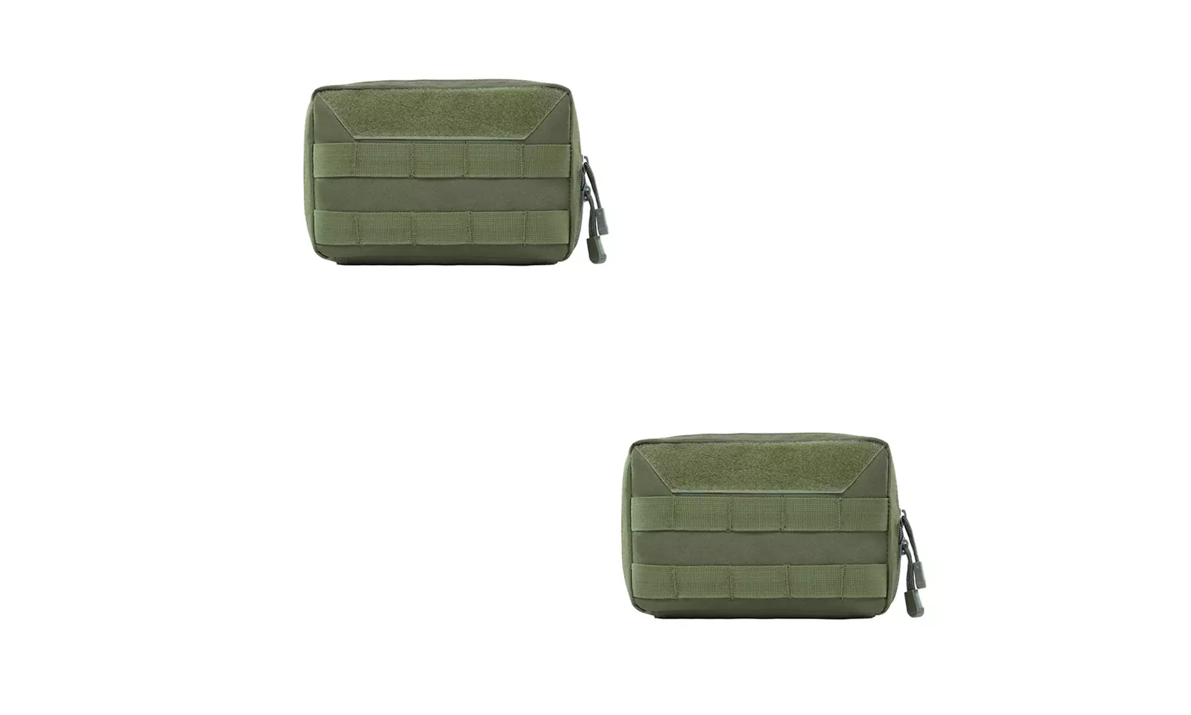 US 1-2Pc Tactical MOLLE Admin Pouch Waist Belt Utility Tool Gadget Bag Organizer