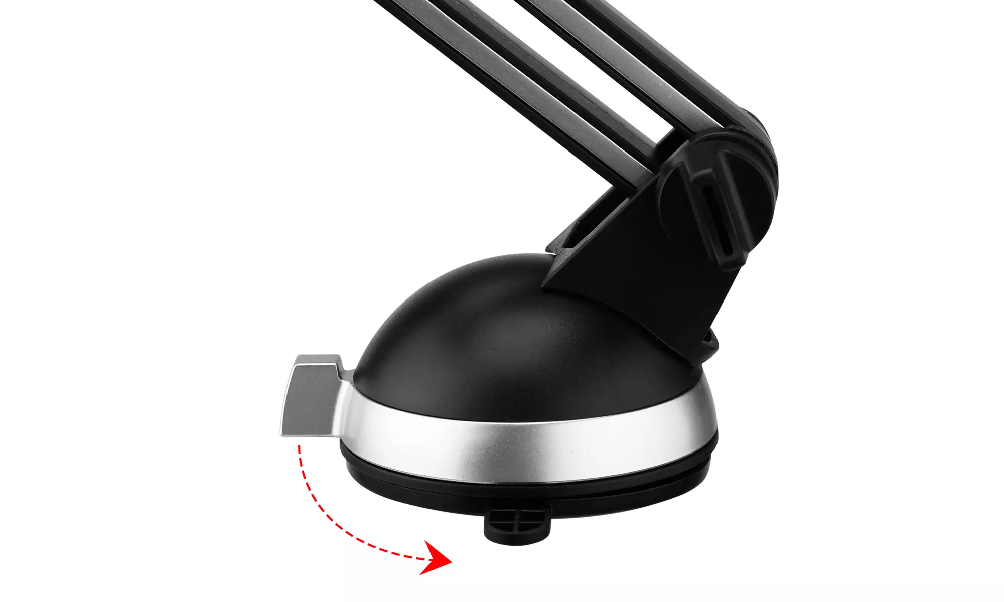 LAX Extendable Car Mount Holder for Cellphone with Adjustable Clamp - Primary Image