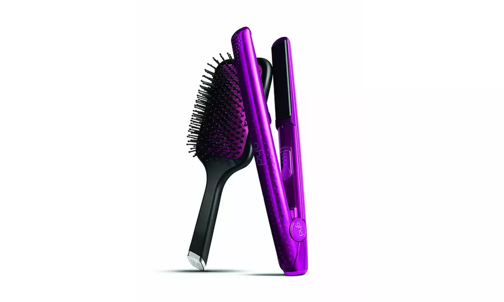 GHD Diamond Professional Styler and Paddle Brush - Second Medium