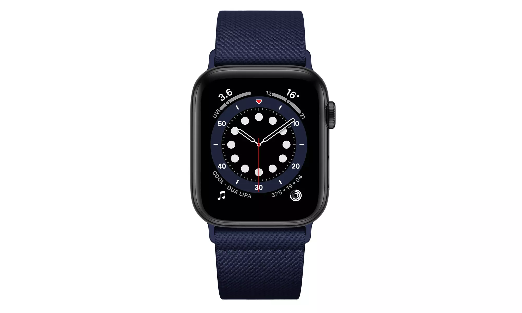 LAX Designer Nylon Mesh Band for Apple Watch 38mm to 45mm