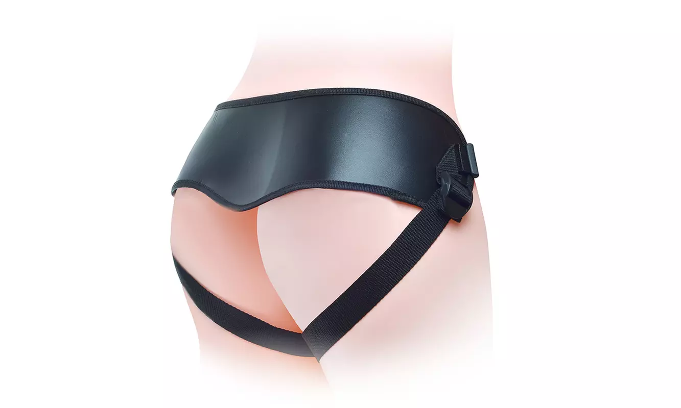 Adjustable Strap-on Harness Adult Toy with 4 Compatible O-Rings - Image 2