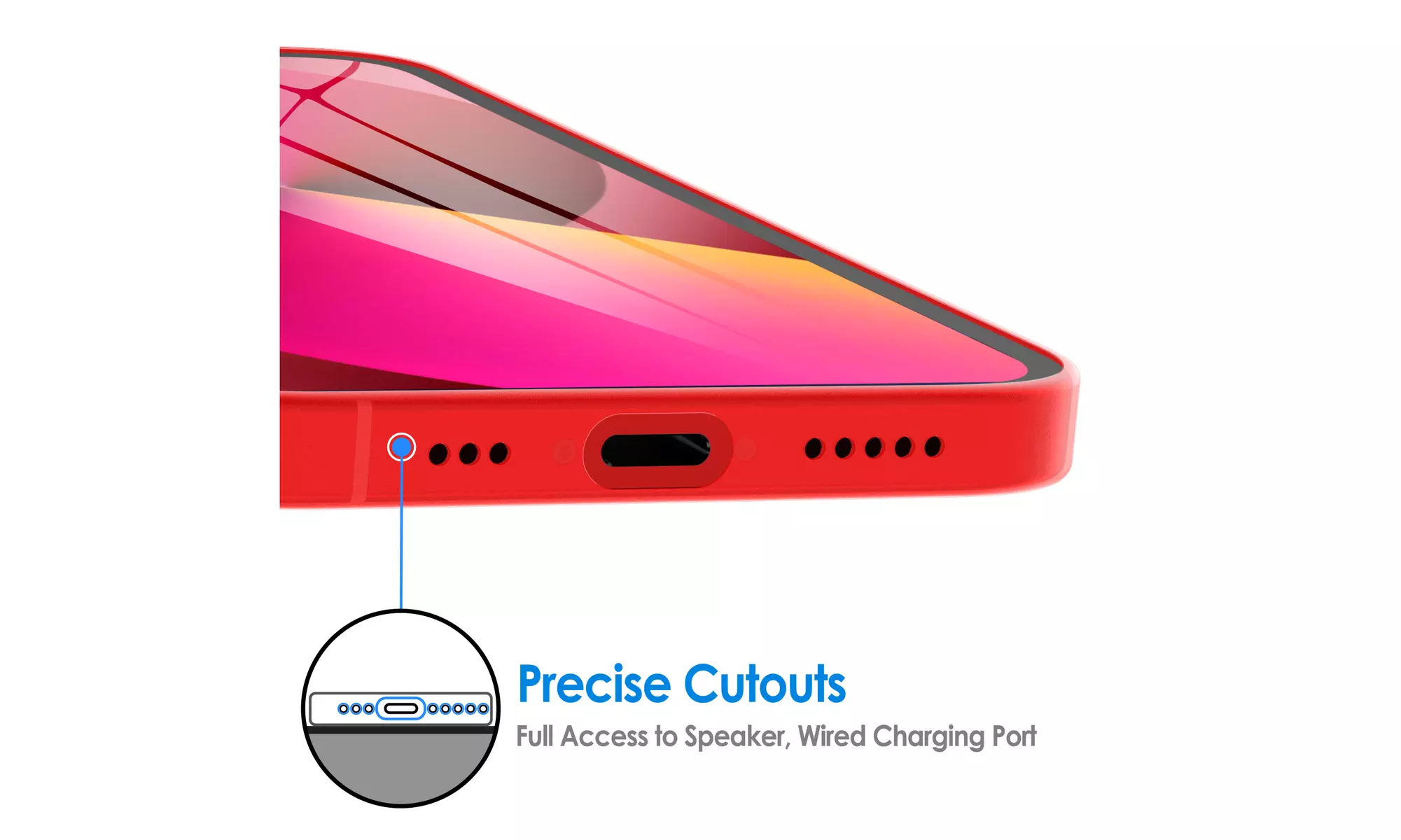 Ultra Slim Matte Case for iPhone 13, Camera Lens Full Protection Hard Thin Cover