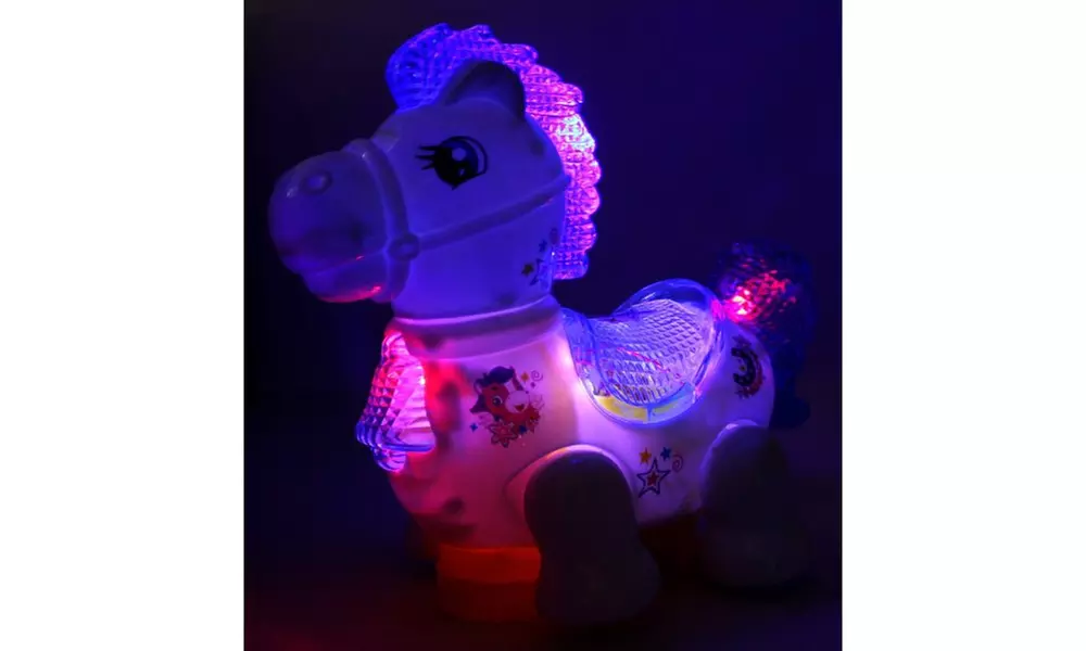 My Galloping Pony Battery Operated Bump and Go Toy Horse - Second Medium