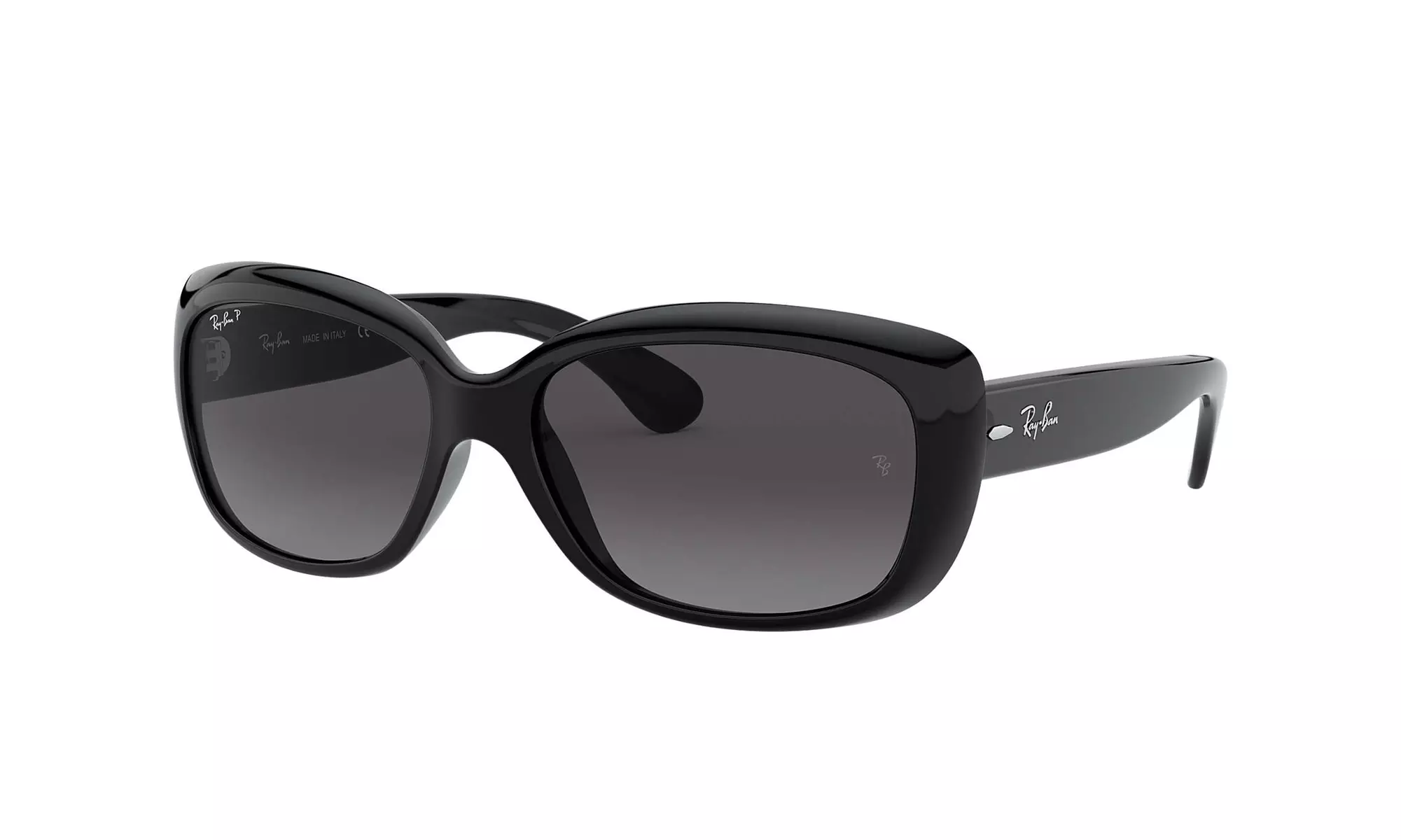 Ray Ban JACKIE OHH RB4101 Womans Polarized Sunglasses In Black - Primary Image