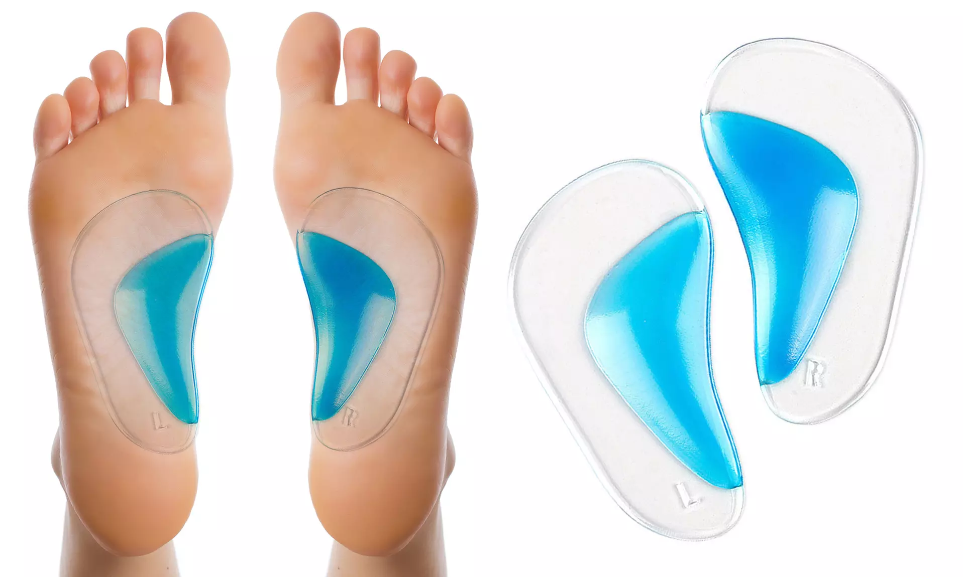 Orthopedic Gel Arch Support Insoles - Pack of 2 - Primary Image