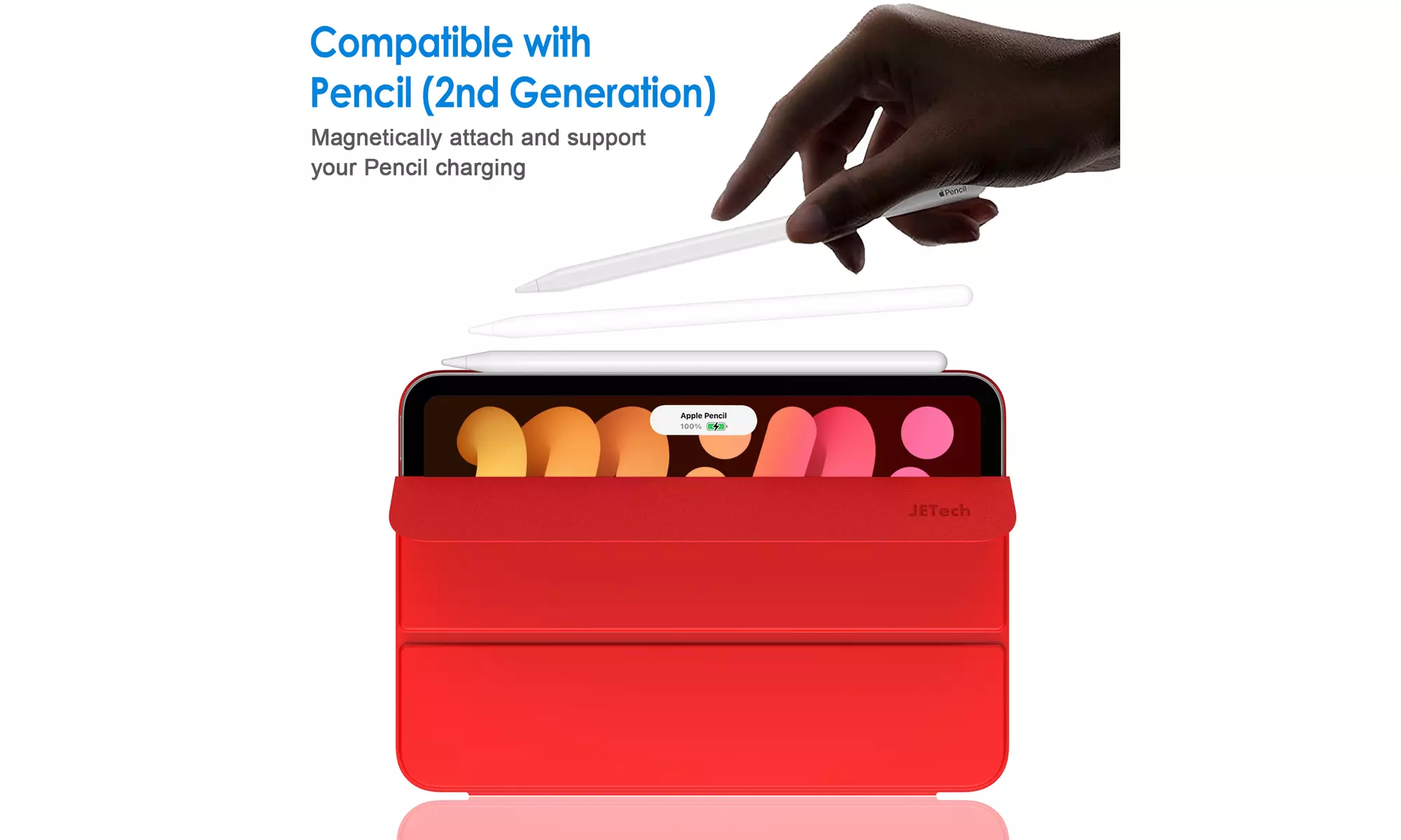 Case for iPad Mini 6 (2021 Model), Magnetic Attachment, Auto Wake/Sleep