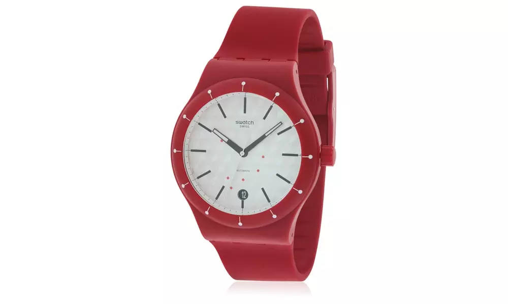Swatch SISTEM CORRIDA Silicone Unisex Watch SUTR403 - Primary Image