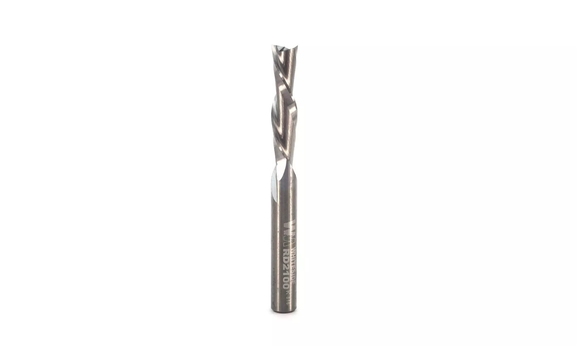 Whiteside Router Bits RU2100 Standard Up Cut Spiral Bit w/ Down Cut Spiral Bit - Second Medium