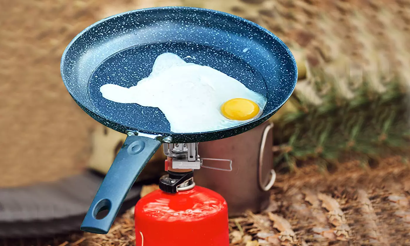 iMounTEK Portable Butane Gas Stove with Piezo Ignition and Burner