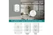 Wall Tap Surge Protector with 6 Outlets & 2.1A Dual USB Port, ETL Lised (2 Pack) - Second Medium