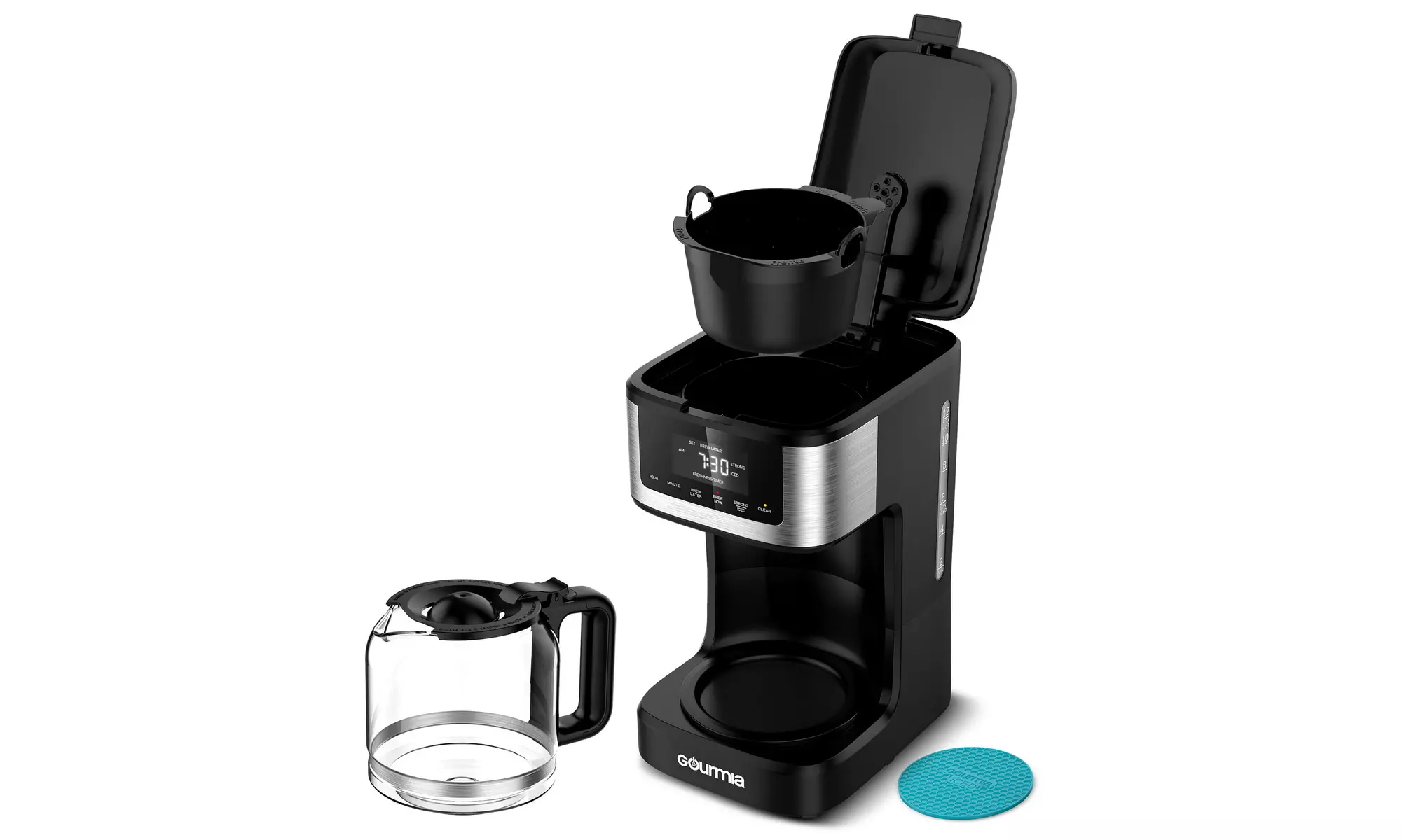 Gourmia GCM3260 Programmable 12-Cup Hot & Iced Coffee Maker - New - Second Medium