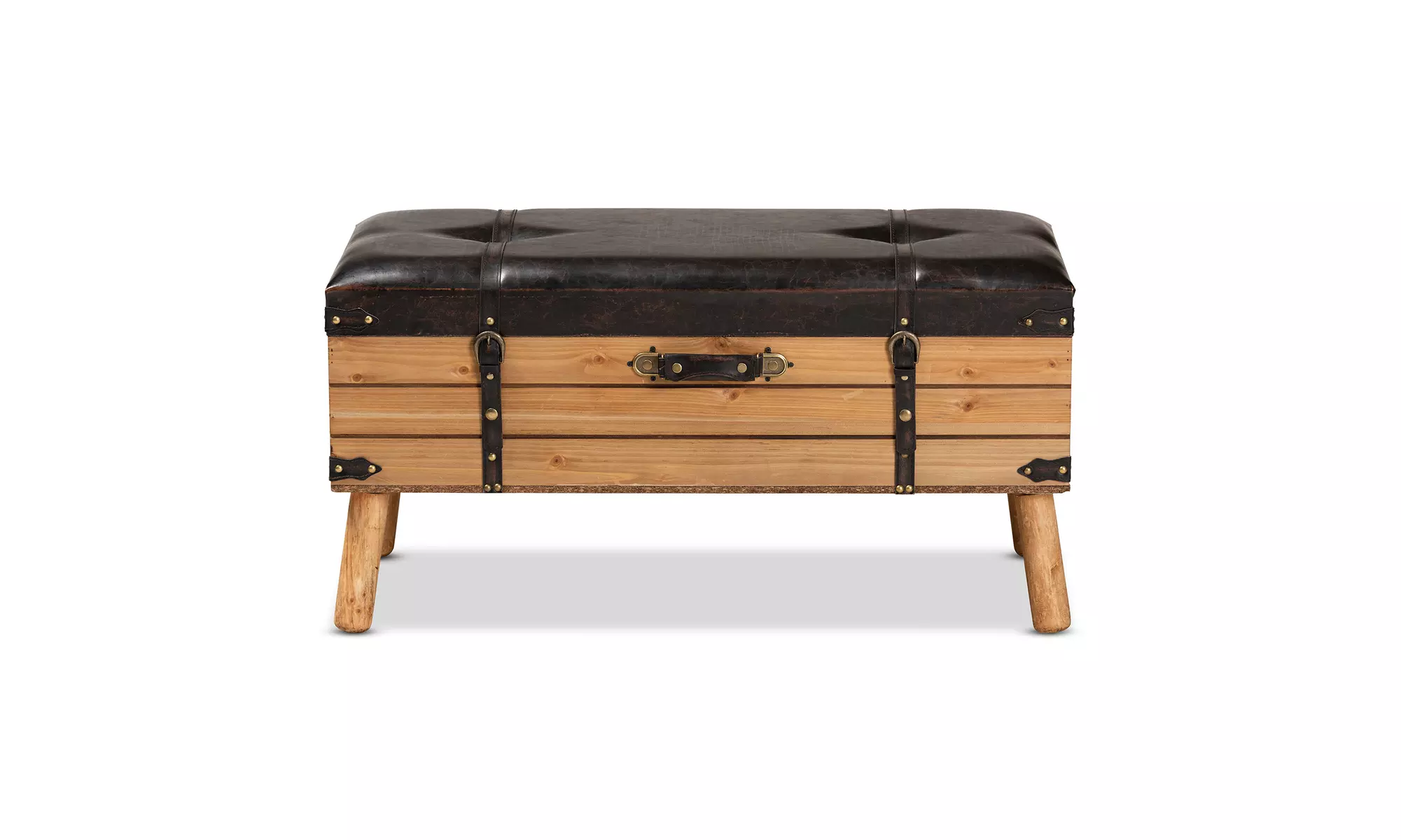 Amena Rustic Ottomans-Large - Second Medium