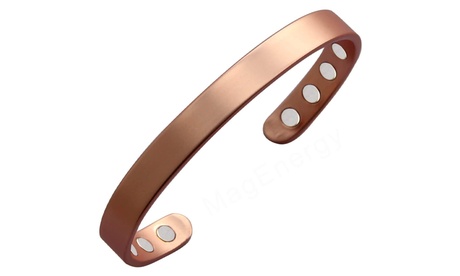 Adjustable Copper Magnetic Therapy Bracelet None Other Copper