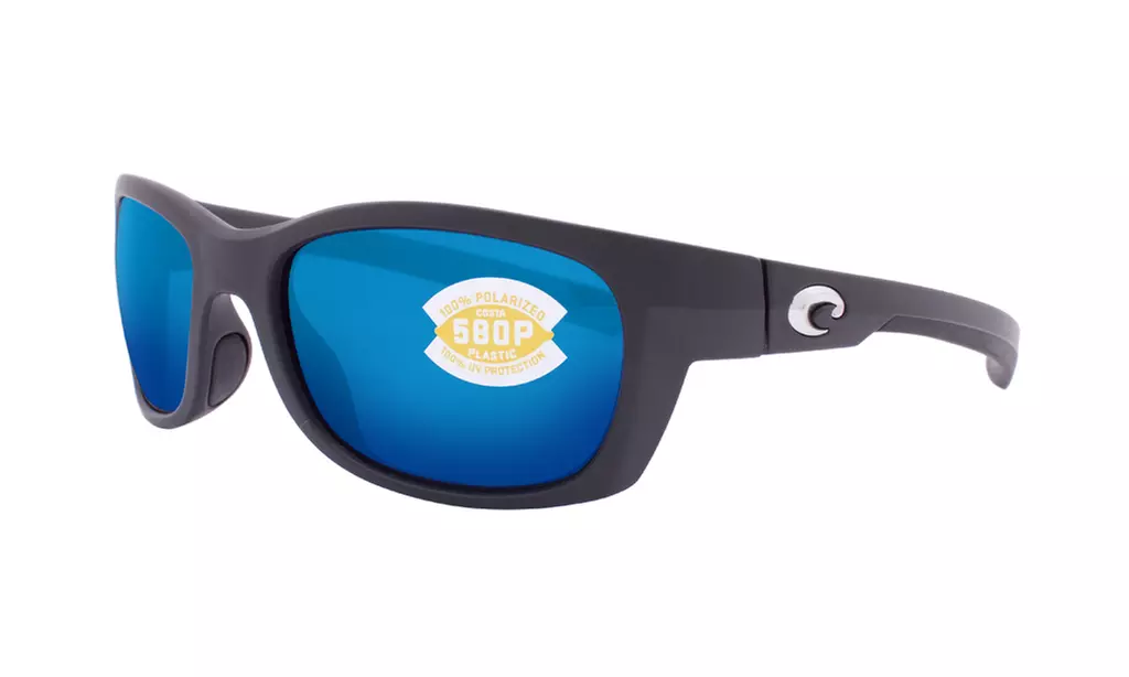 Costa Del Mar Trevally Men Sunglasses GT 11 Black Frame / Blue Lenses Polarized - Primary Image