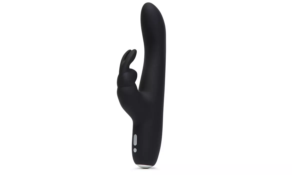 Fifty Shades of Grey Greedy Girl Rechargeable Slimline Rabbit Vibrator - Primary Image