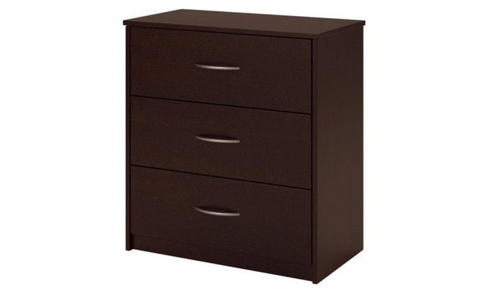 Mainstays 3 Drawer Dresser Multiple Colors Groupon Mainstays 3 Drawer Dresser Multiple Colors