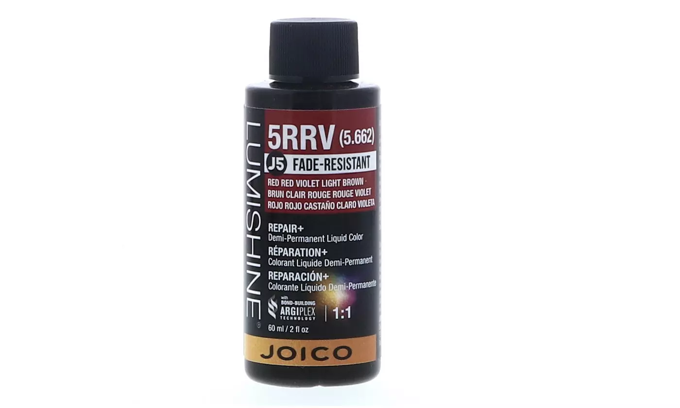 Joico Lumishine Demi Liquid Powderhouse Reds 5RRV, Red Violet Brown, 2 oz - Primary Image