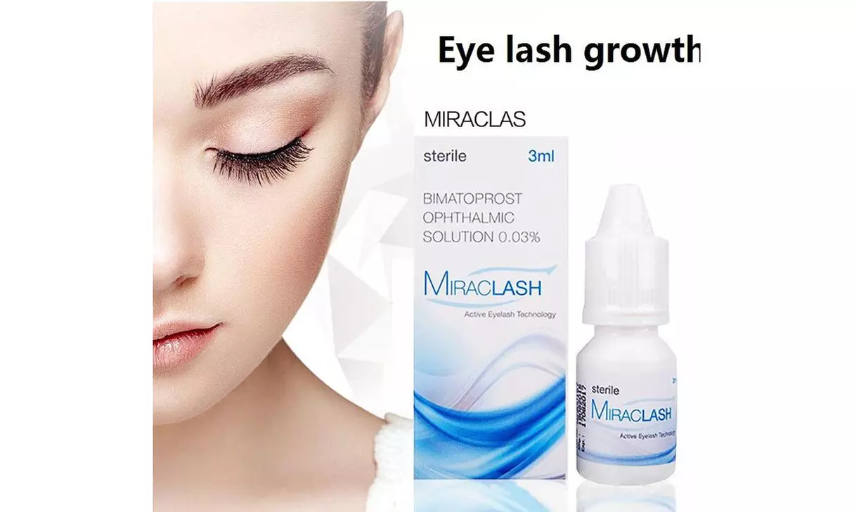 Miraclash Eyelash Growth Serum for 4-20 Weeks (3ml/Bottles) 1/2 Pack - Primary Image