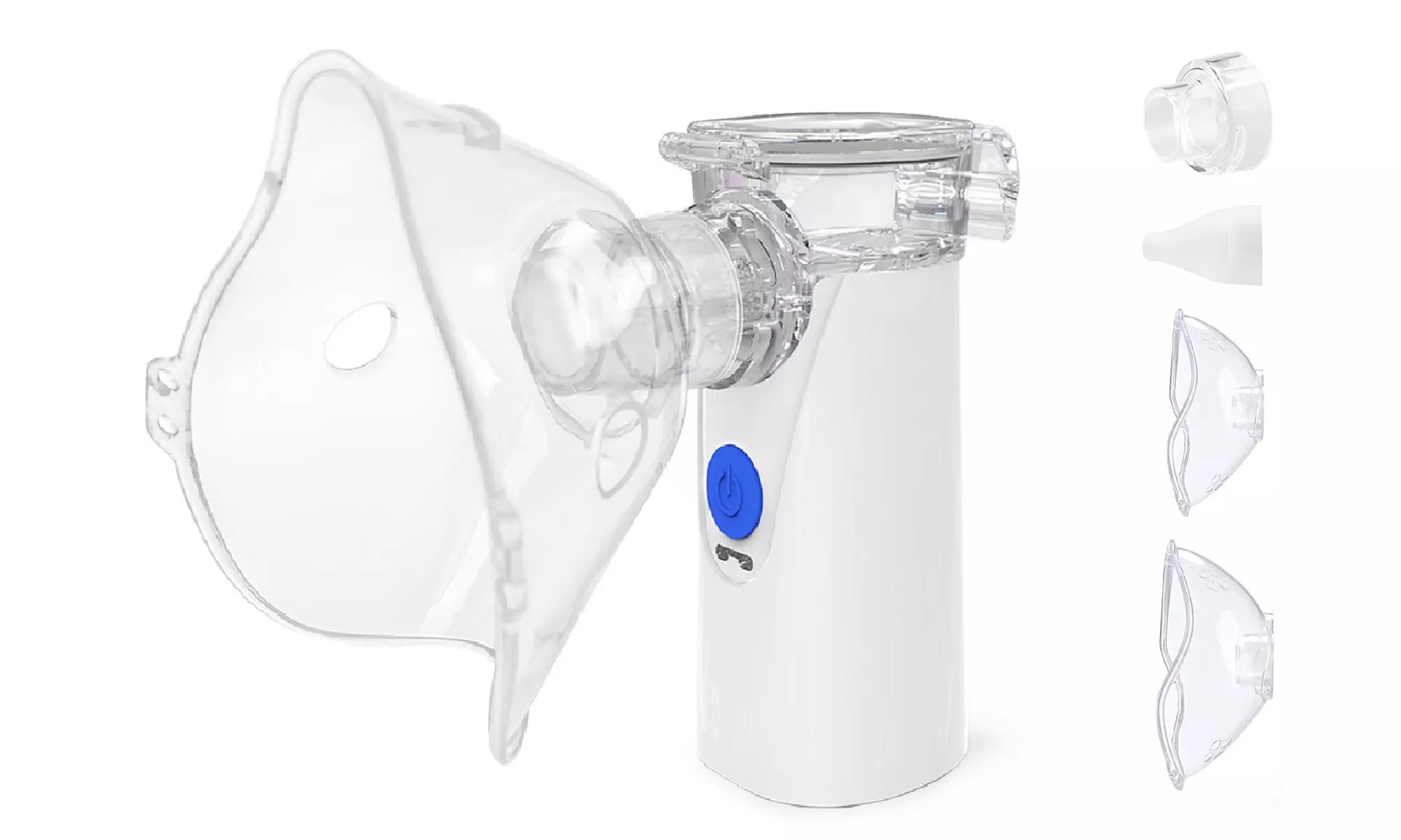 Portable Nebulizer Machine Handheld Atomizer Steam Inhaler for Adult & Children