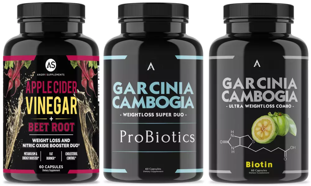 Apple Cider Vinegar with Beet Root, Garcinia Probiotics, and Garcinia Biotin (3-Pack) - Primary Image