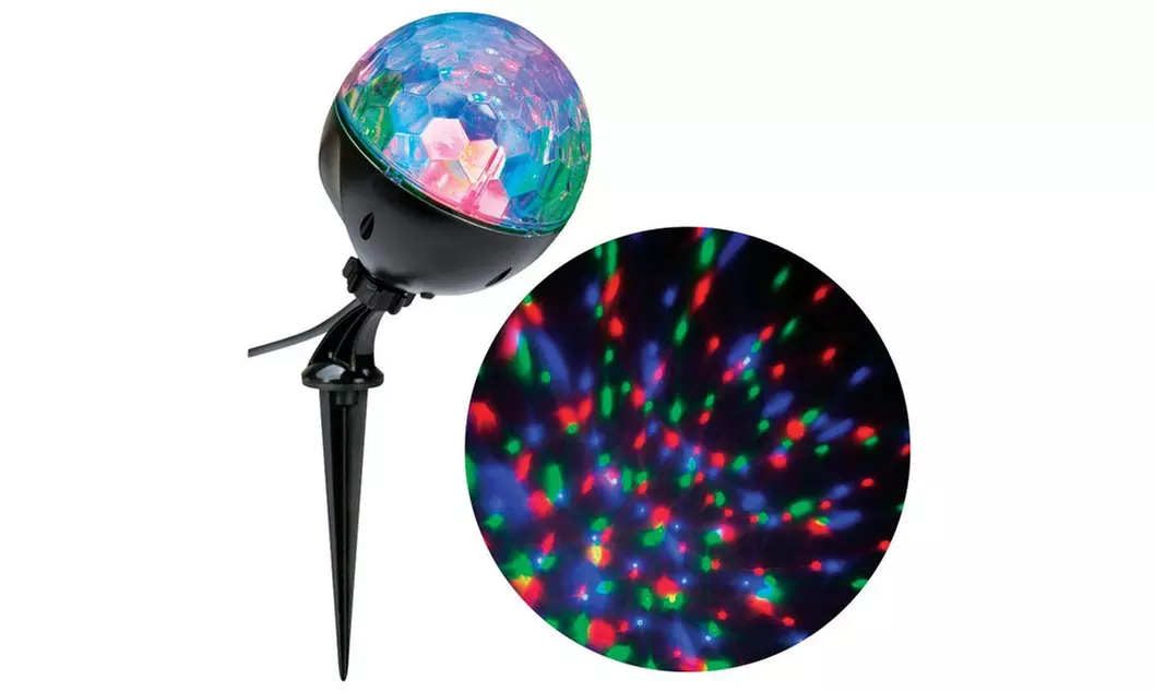 Gemmy 36539 Christmas LED Confetti Light Show Projector, Multicolored  - Primary Image