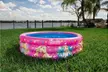 Summer 3 Ring Inflatable Swimming Pool Water Fun Play Barbie Designed - Second Medium