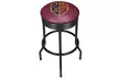 NBA Black Ribbed Bar Stool - City - Second Medium
