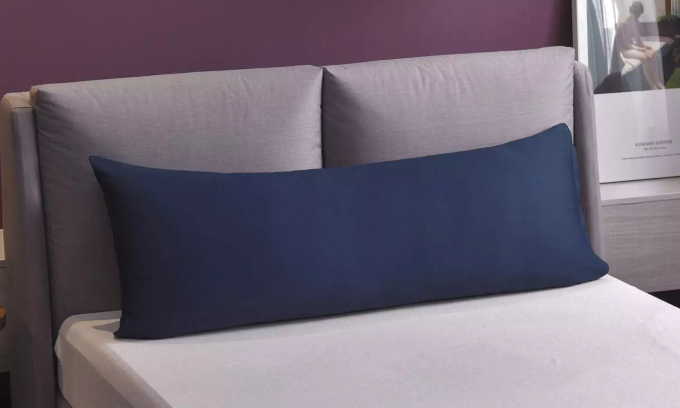 Body Pillow Cover Cotton Fabric Envelope Closure Long Body Pillow Pillowcase