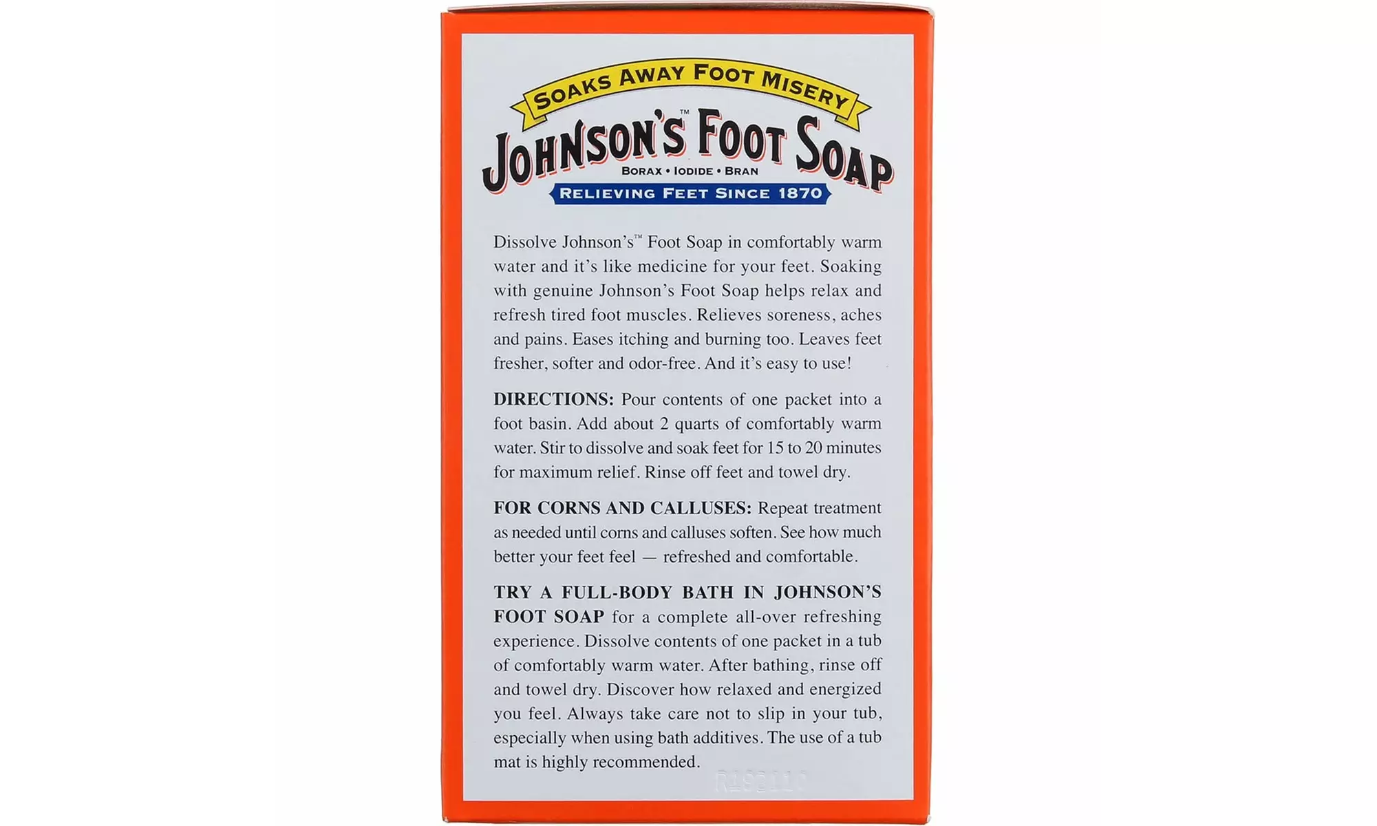 Johnsons Foot Soap Powder - Image 3
