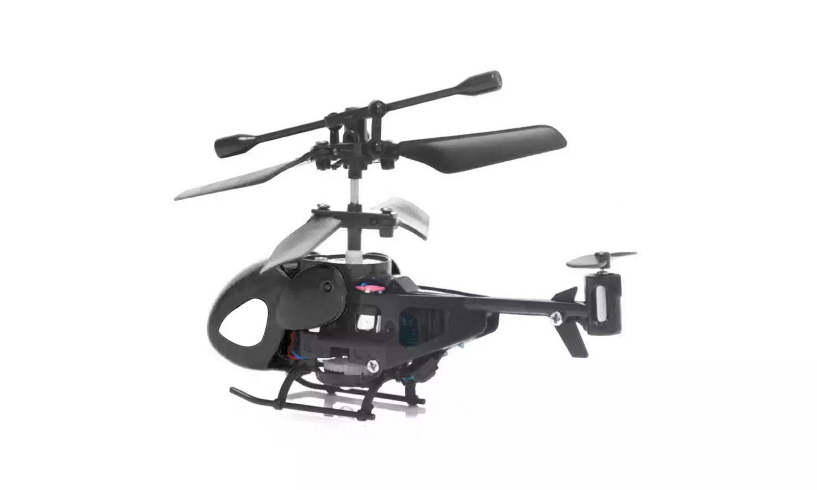Mini Rc Helicopter Radio Remote Control Aircraft  Toy Gift Micro 3.5 Channel BK - Primary Image