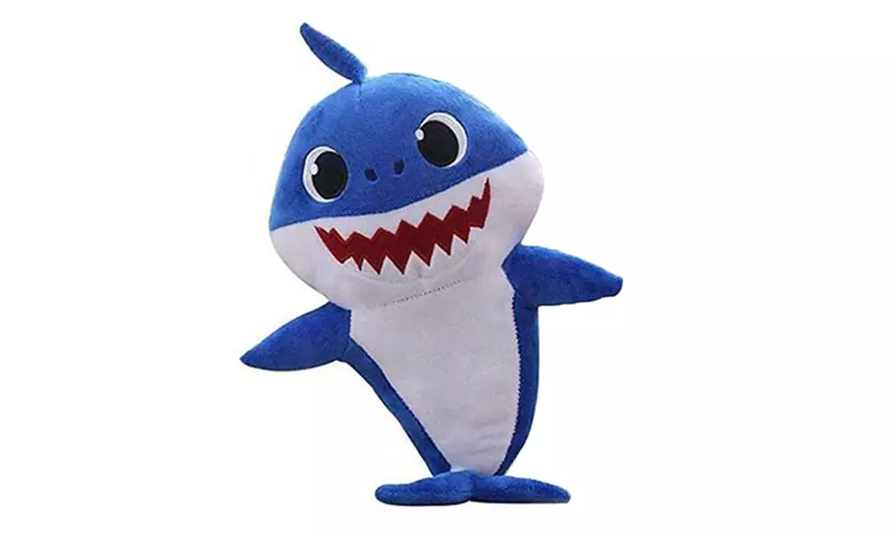 Baby Shark Singing Plush Toys Music Doll Toy Christmas Gift - Second Medium