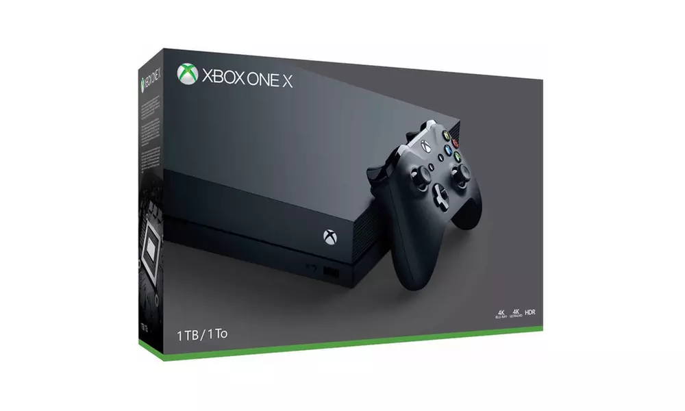 Xbox One X 1TB Video-Game Console with Built-In 4K UHD Blu-ray Player - Second Medium