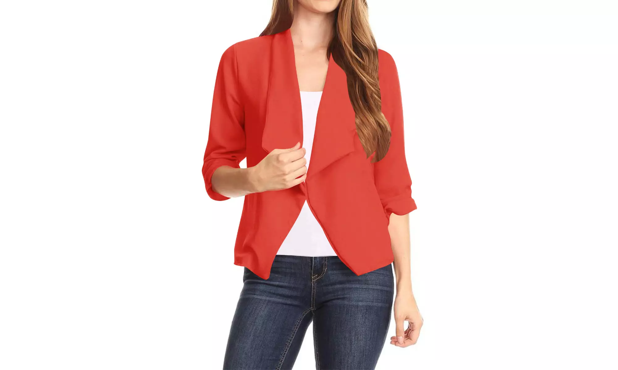 Women's Casual Office Wear Basic Solid Blazer Jacket