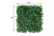 10/20x Artificial Boxwood Mat Wall Hedge Decor Privacy Fence Panel Grass 10"x10" - Second Medium