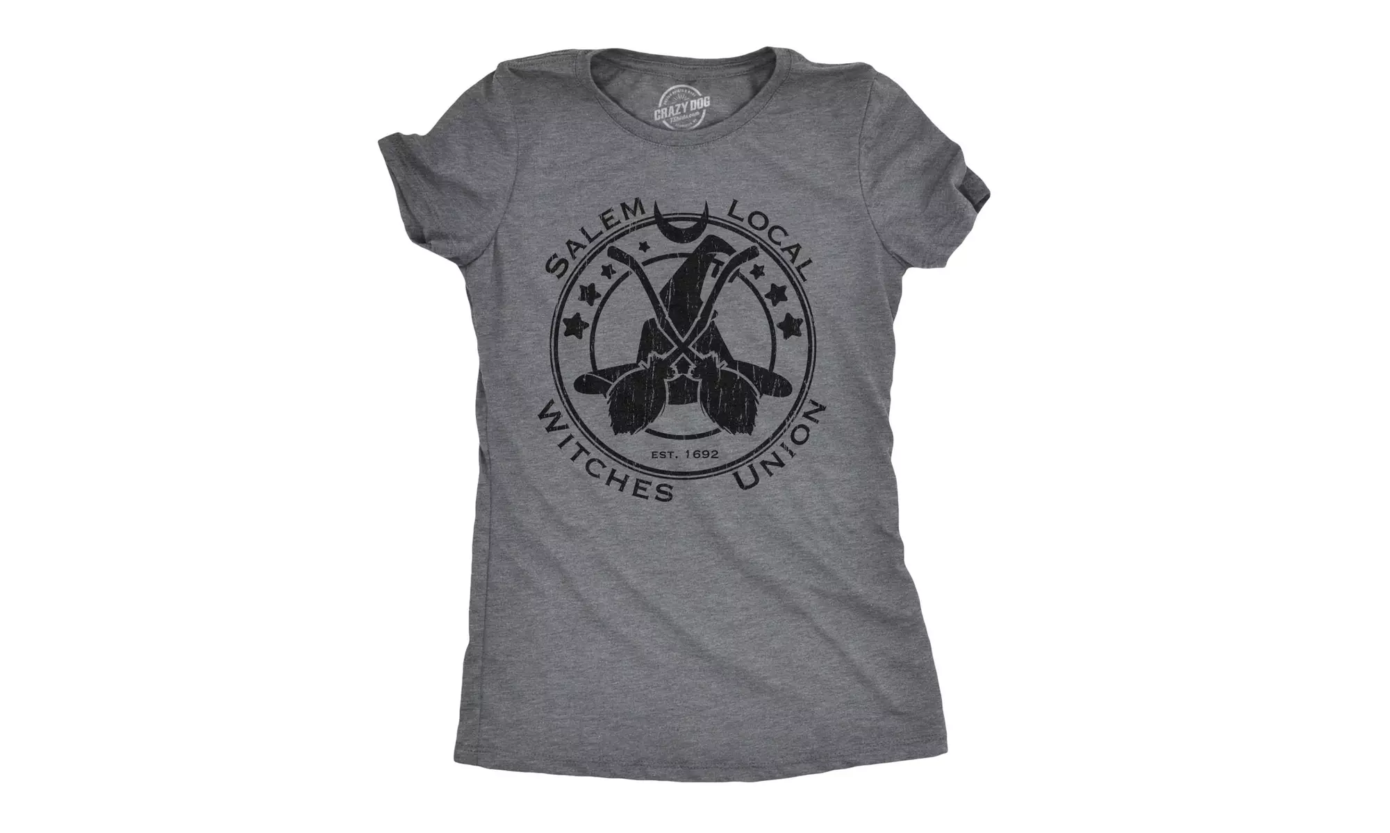 Womens Salem Local Witches Union Tshirt Funny Halloween Witch Tee